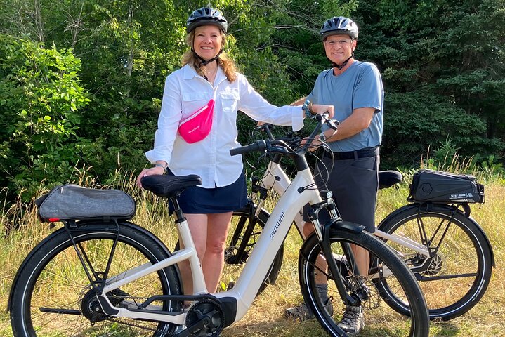 Alquiler de bicicletas eléctricas especializadas Premium del Parque Nacional de Acadia