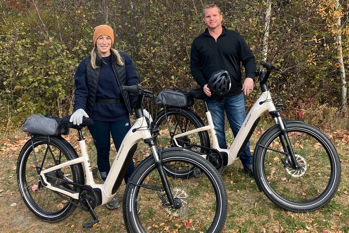 Alquiler de bicicletas eléctricas especializadas Premium del Parque Nacional de Acadia