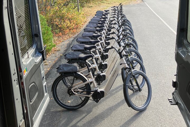 Alquiler de bicicletas eléctricas especializadas Premium del Parque Nacional de Acadia