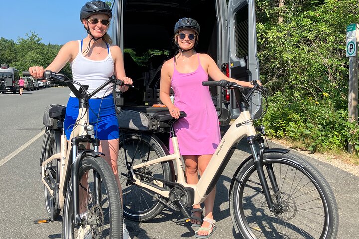 Alquiler de bicicletas eléctricas especializadas Premium del Parque Nacional de Acadia