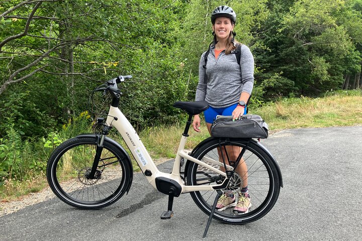 Alquiler de bicicletas eléctricas especializadas Premium del Parque Nacional de Acadia