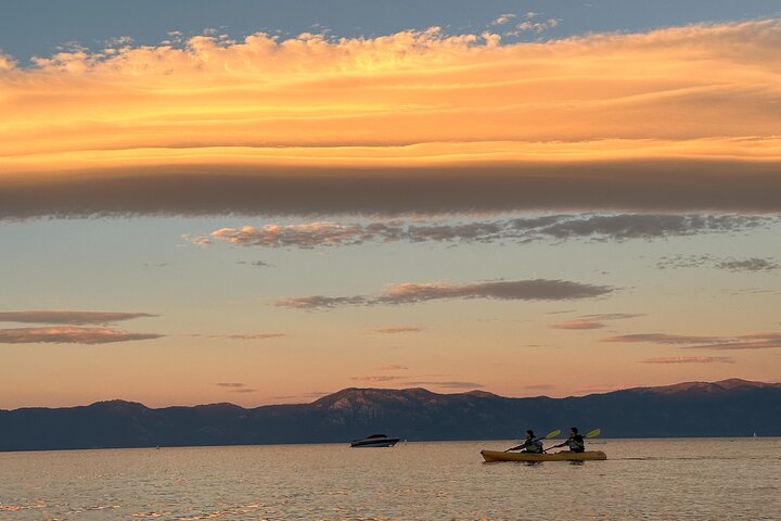 Sonnenuntergang Kajaktour in Tahoe City