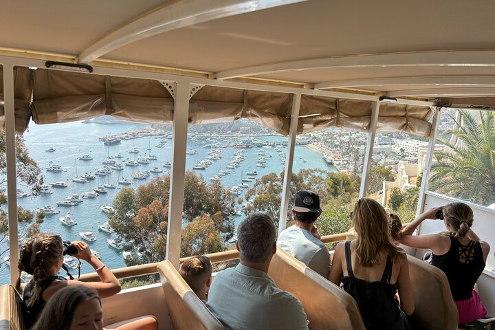 Catalina Island City en schilderachtige Mount Ada Tour