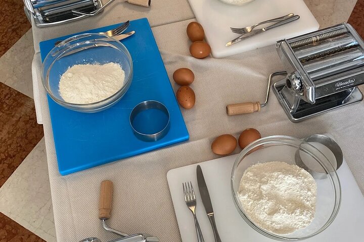 Verona i Arenaen: Matlagingskurs i pasta og tiramisu med vin