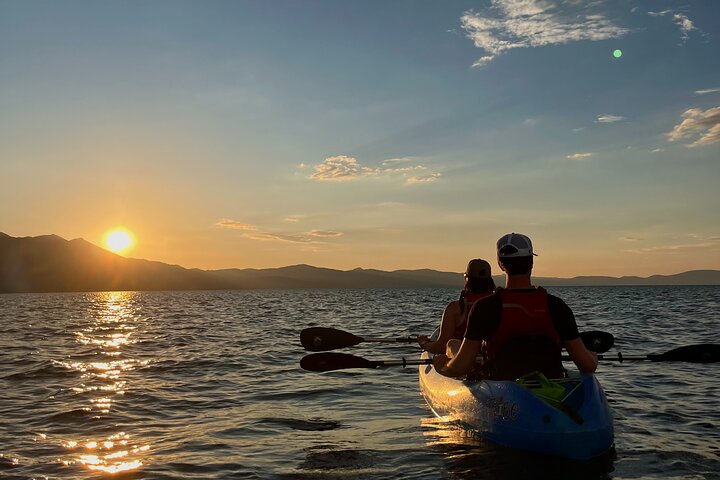 Sonnenuntergang Kajaktour in Tahoe City