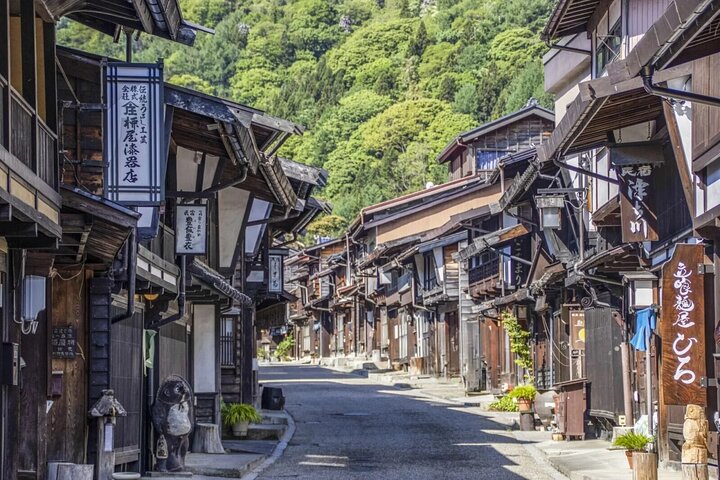 Excursion d'une journée de Nagano au château de Matsumoto et Narai-Juku