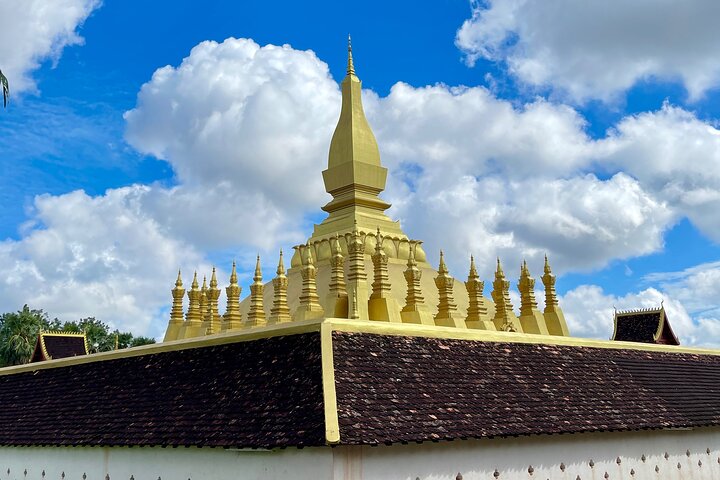 Landmärken i Vientiane och Kulturell fördjupningstur