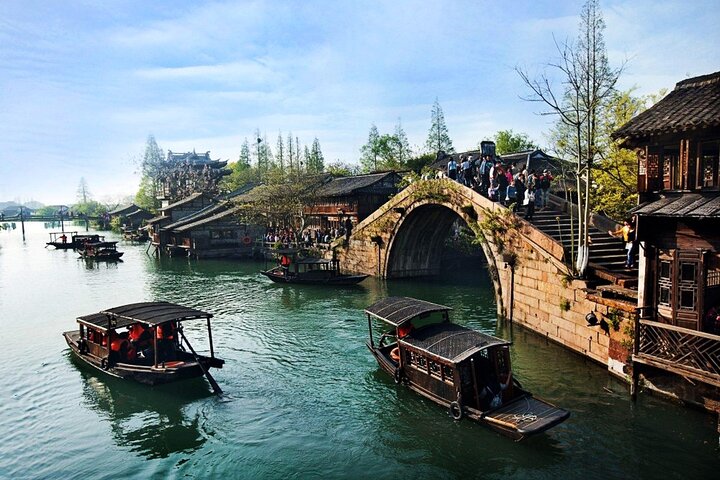 Von Shanghai : Zhujiajiao Water Town Private Tour mit Bootsfahrt
