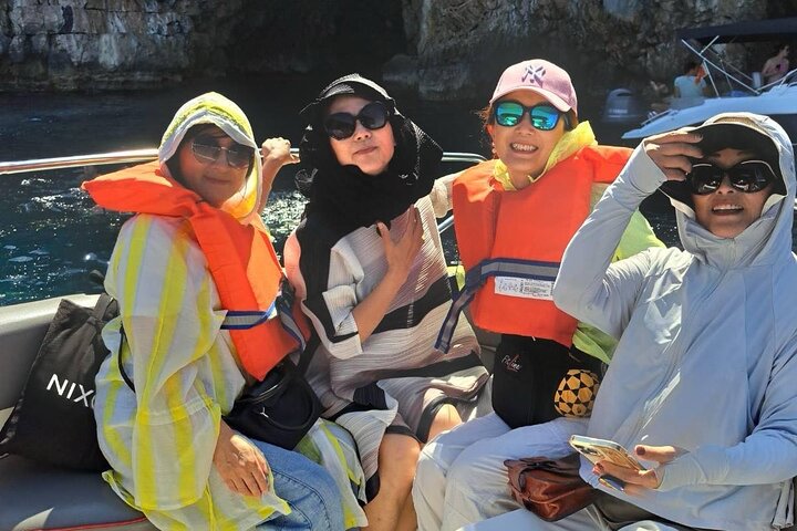Kotor: Blue Cave 3-hour GROUP boat tour with modern speedboat