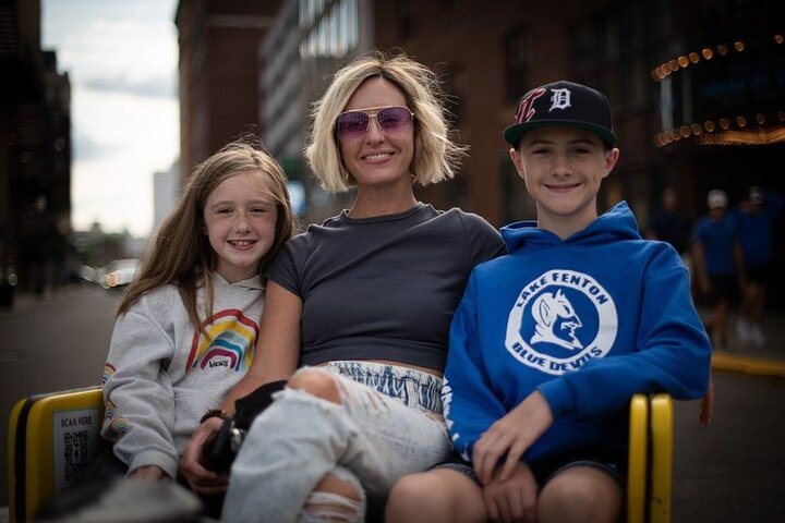 Detroit Begeleide Pedicab Tour Verken de stad in comfort