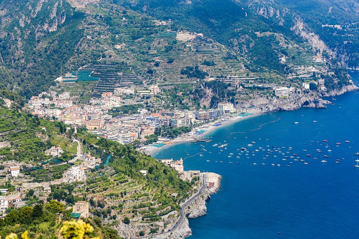 Dagstur till Positano, Amalfi & Ravello från Sorrento