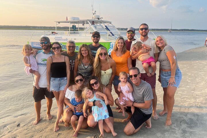 Katamaran delfin cruise i Myrtle Beach med Barrier Island stopp