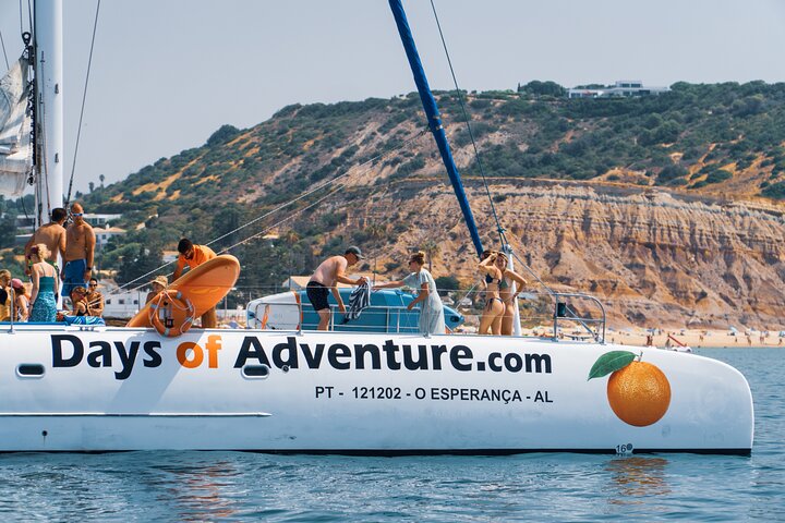 Golden Coast seiltur i 3,5 timer i Ponta da Piedade Lagos