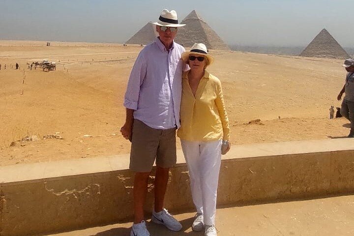 Tour privado a las pirámides de Giza y al Gran Museo desde el puerto de Alejandría