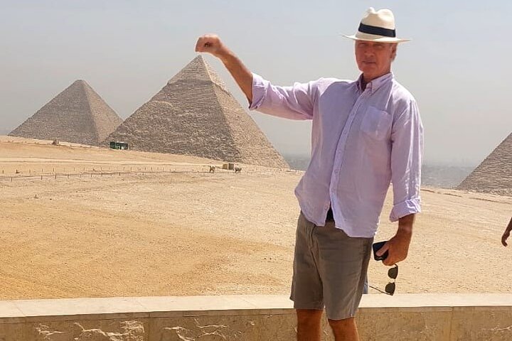 Tour privado a las pirámides de Giza y al Gran Museo desde el puerto de Alejandría