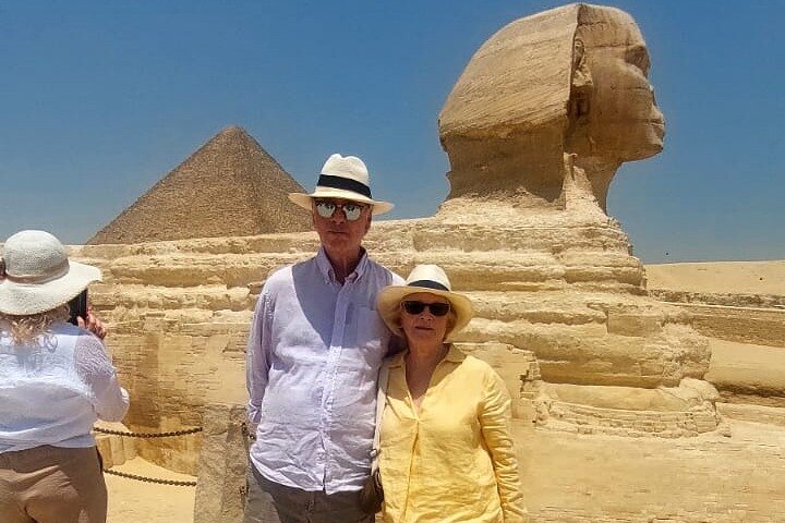Tour privado a las pirámides de Giza y al Gran Museo desde el puerto de Alejandría