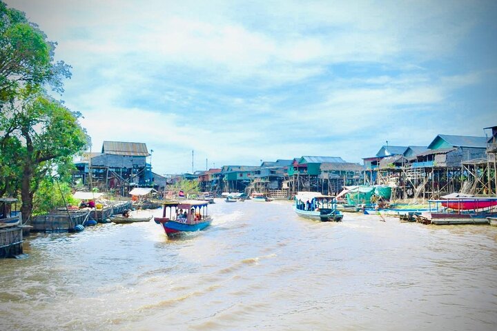 Privat tur Kampong Pluk landsby og båttur på Tonle Sap