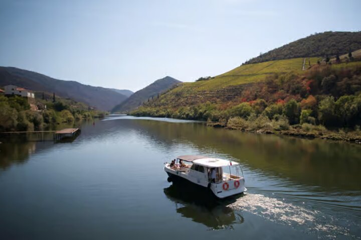 Douro Flusskreuzfahrt ab Pinhão mit Panoramazugrückfahrt