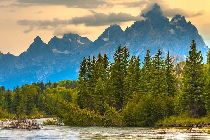 Panoramaausflug auf dem Snake River im Grand Teton Nationalpark