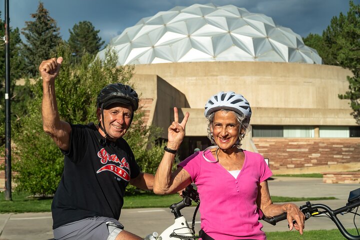 La mejor visita guiada familiar en bicicleta eléctrica para grupos pequeños en Boulder, Colorado