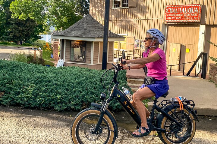La mejor visita guiada familiar en bicicleta eléctrica para grupos pequeños en Boulder, Colorado