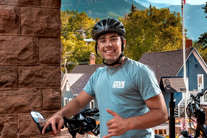Kør Manitou Springs & Garden of the Gods Bedste guidede eBike-tur!