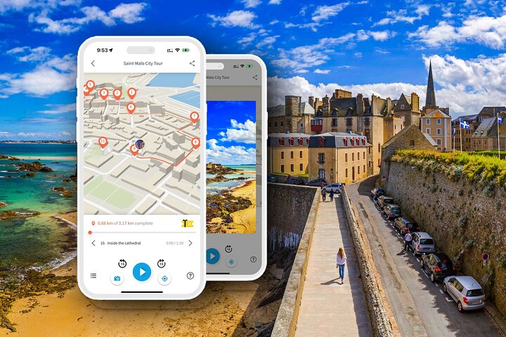 Saint-Malo Walking Tour med Audioguide på din smartphone