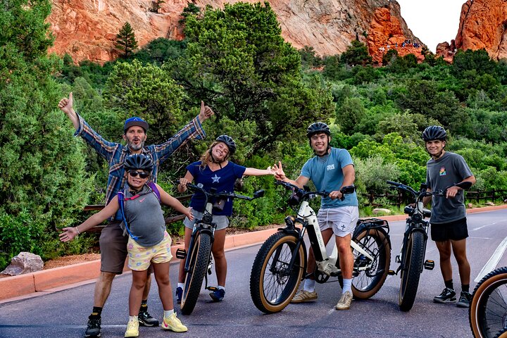 Kør Manitou Springs & Garden of the Gods Bedste guidede eBike-tur!