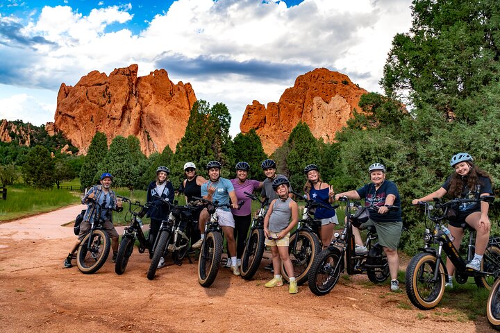 Kør Manitou Springs & Garden of the Gods Bedste guidede eBike-tur!