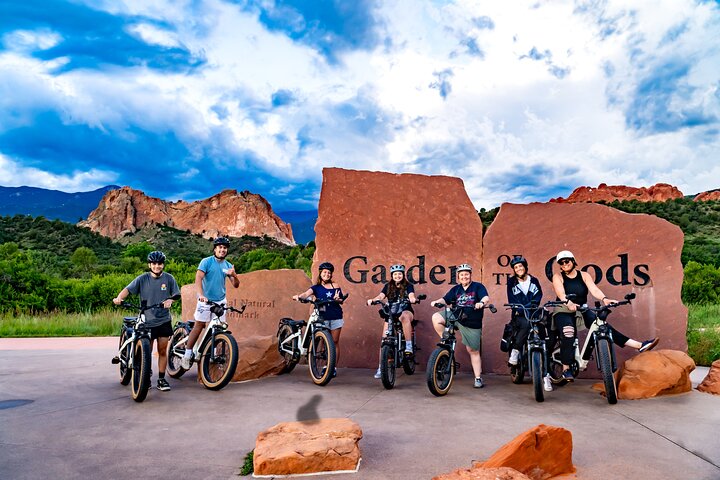 Kør Manitou Springs & Garden of the Gods Bedste guidede eBike-tur!