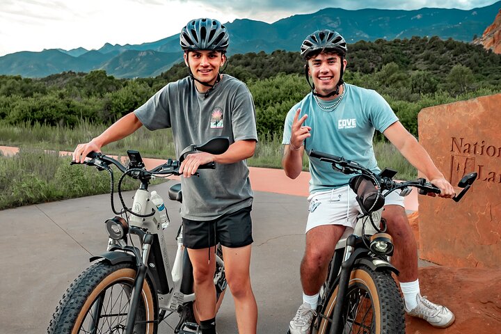 Kør Manitou Springs & Garden of the Gods Bedste guidede eBike-tur!
