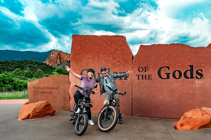 Kør Manitou Springs & Garden of the Gods Bedste guidede eBike-tur!