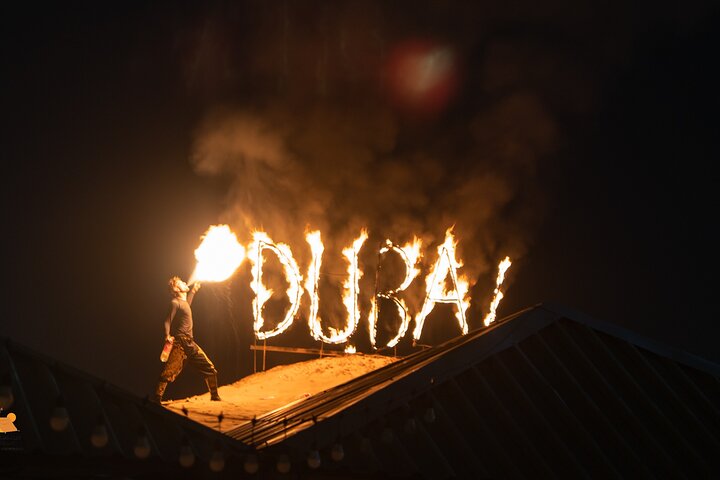Luksuriøs ørkensafari i Dubai med quad bike, kamelritt og BBQ-middag