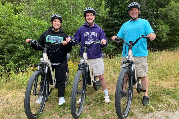 Alquiler de bicicletas eléctricas especializadas Premium del Parque Nacional de Acadia
