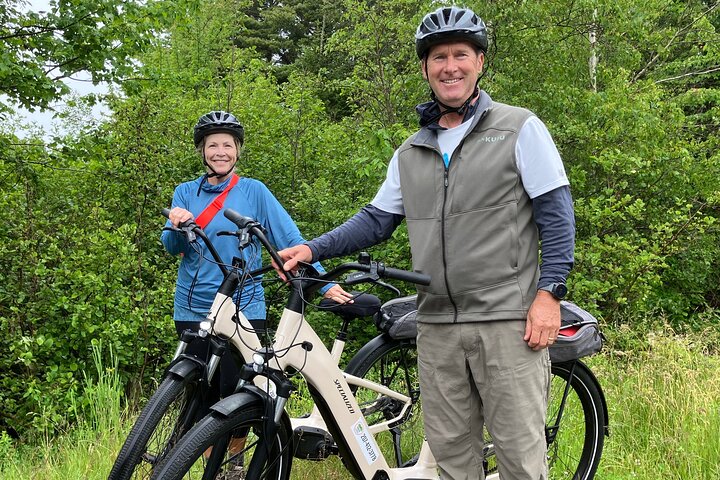 Alquiler de bicicletas eléctricas especializadas Premium del Parque Nacional de Acadia