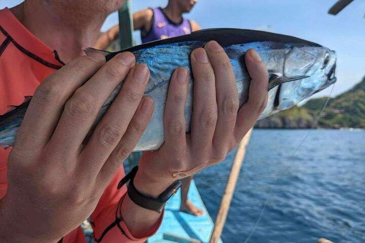 El Nido Palawan fiske med lokale fiskere med lunsj