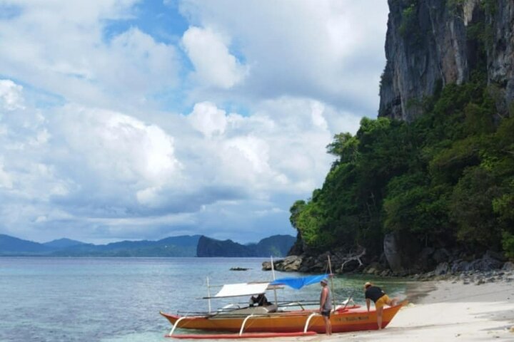 El Nido Palawan fiske med lokale fiskere med lunsj