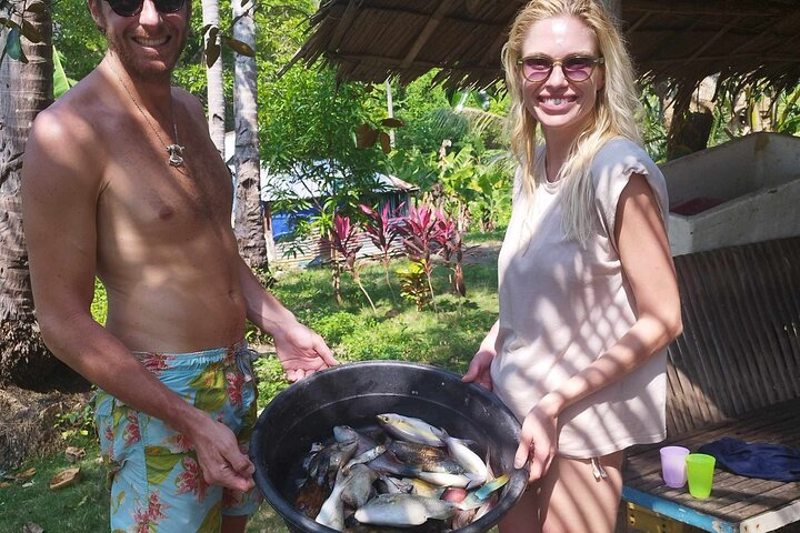 El Nido Palawan fiske med lokale fiskere med lunsj
