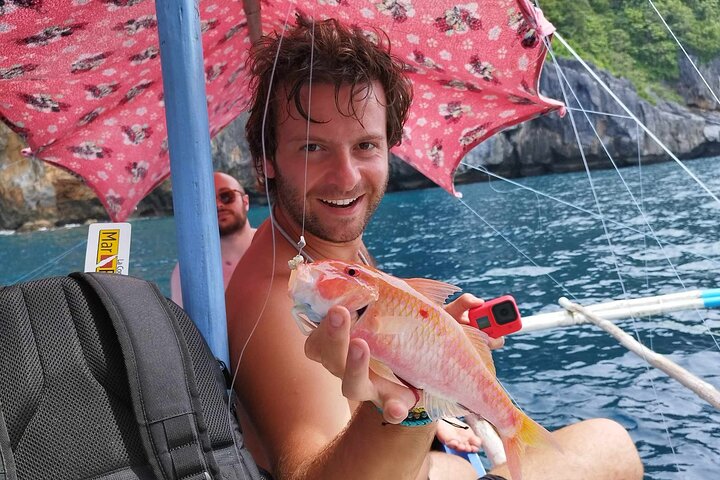 El Nido Palawan fiske med lokale fiskere med lunsj