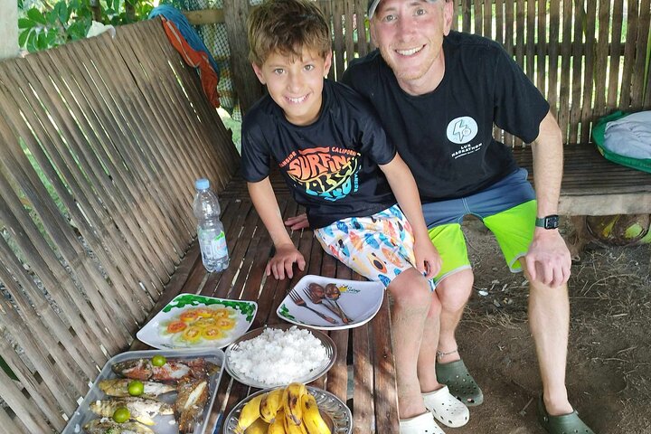 El Nido Palawan fiske med lokale fiskere med lunsj
