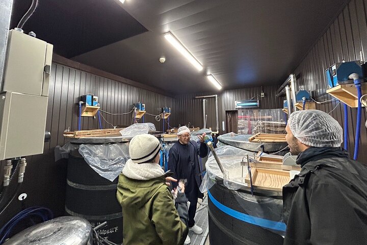 Visite de la brasserie Hirata Sake à Hida Takayama
