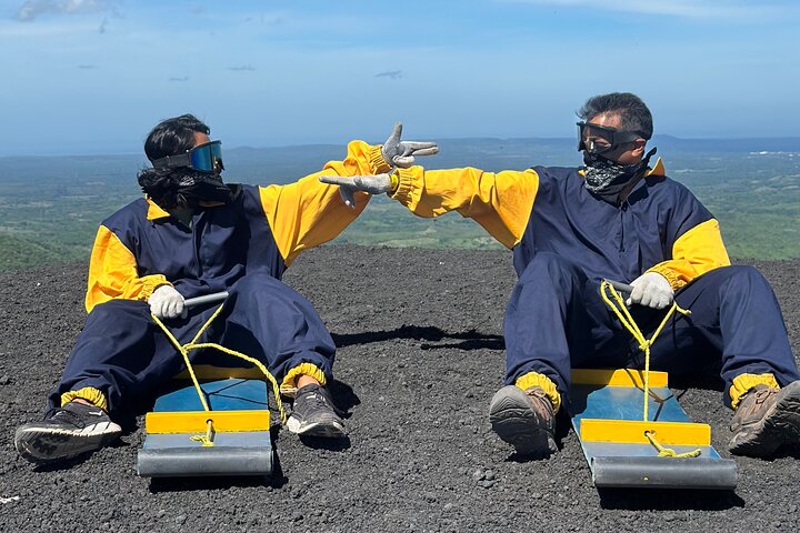 Privé vulkaanboarden bij Cerro Negro, premium en gezinsvriendelijk