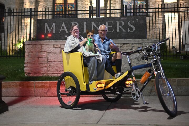 Detroit Begeleide Pedicab Tour Verken de stad in comfort