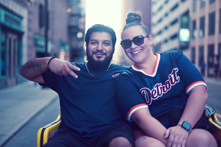 Detroit Begeleide Pedicab Tour Verken de stad in comfort