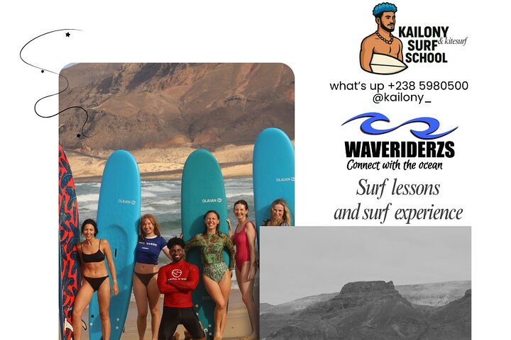 Lezioni di surf a São Vicente, trasporto e attrezzatura inclusi.