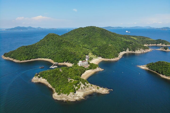 Visite d'une journée du château de Fukuyama Tomonoura et de l'île de Sensui jima