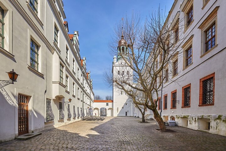 Visite privée extérieure du château des ducs de Poméranie de Szczecin