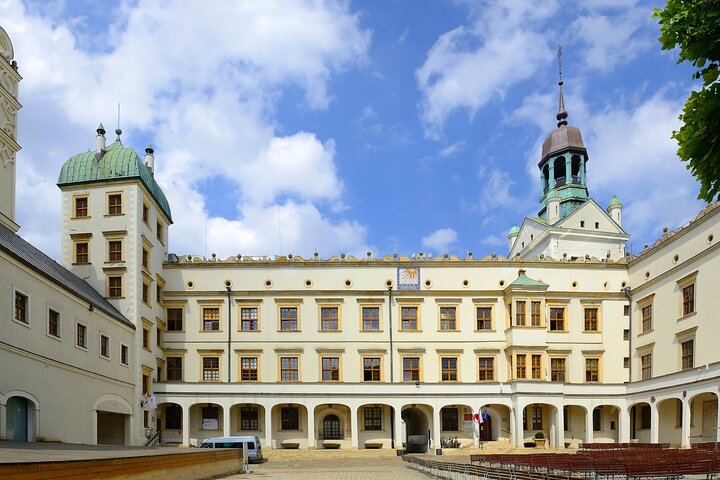 Visite privée extérieure du château des ducs de Poméranie de Szczecin