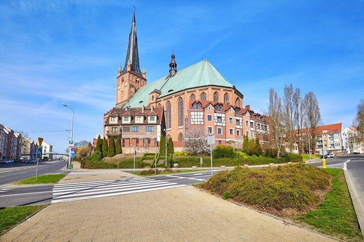 Visite privée extérieure du château des ducs de Poméranie de Szczecin