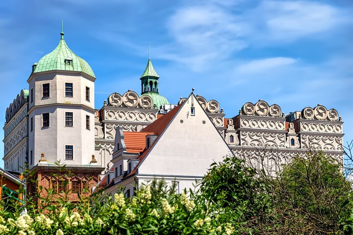 Visite privée extérieure du château des ducs de Poméranie de Szczecin
